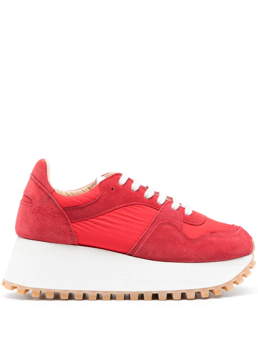 Comme Des Garçons Marathon Platformer sneakers Red