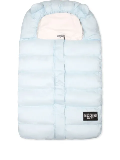 Moschino Kids Manta Teddy Bear matelassê