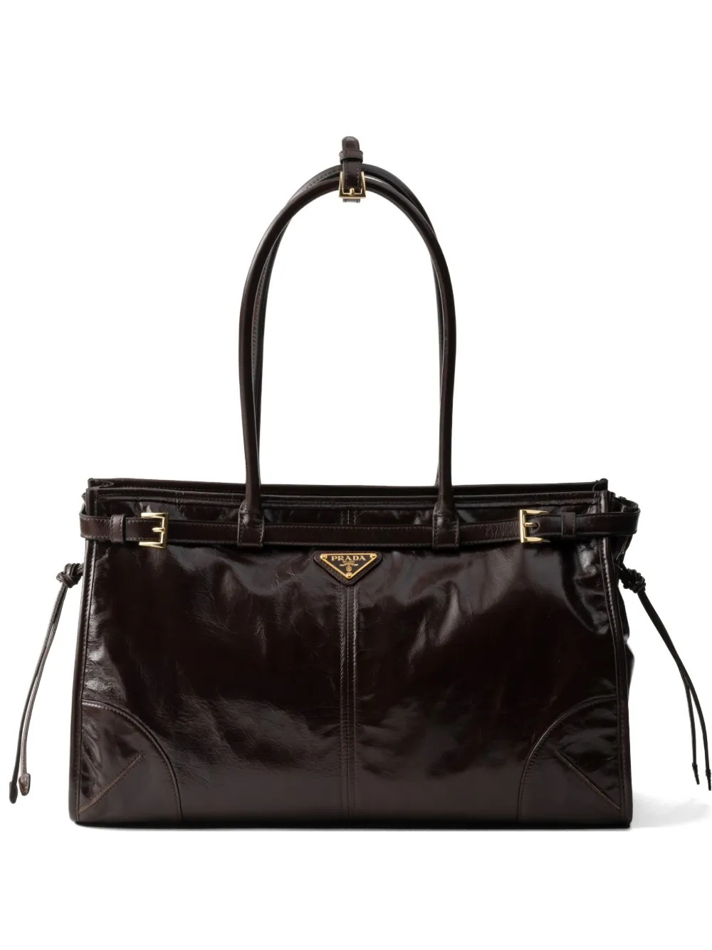 Prada Large leather handbag - Braun