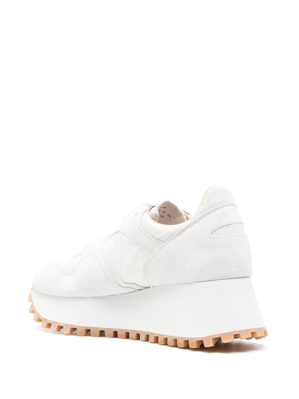 Comme Des Garçons Marathon sneakers met plateauzool Wit