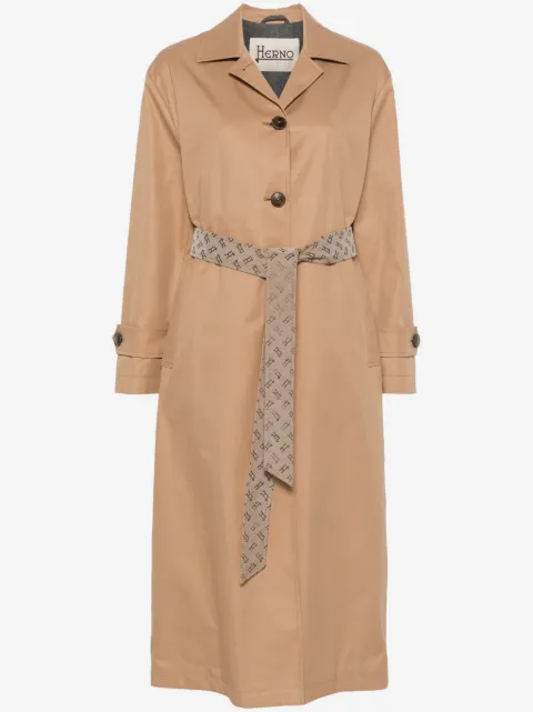 Herno belted trench coat