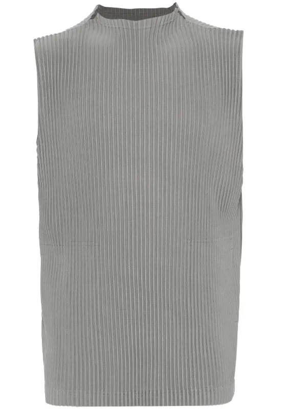 HOMME PLISSÉ ISSEY MIYAKE Gray Basics Turtleneck Homme