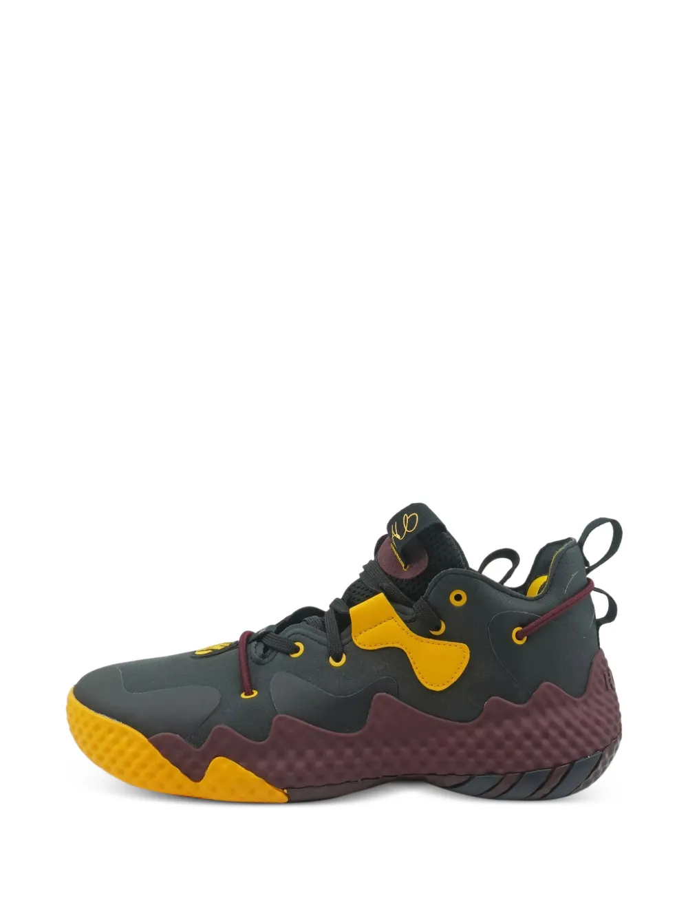 adidas Harden Vol. 6 "Arizona State University Core Black Team Maroon Team College Gold" sneakers