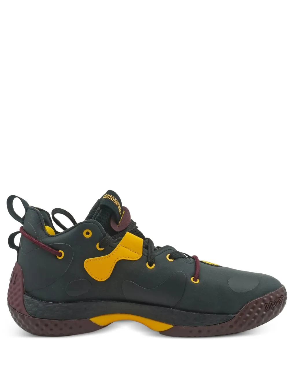 adidas Harden Vol. 6 "Arizona State University Core Black Team Maroon Team College Gold" sneakers