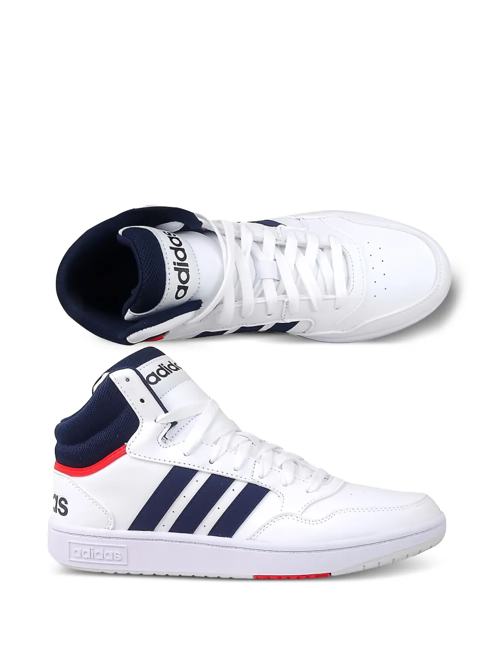 adidas Hoops 3.0 Mid "White" sneakers