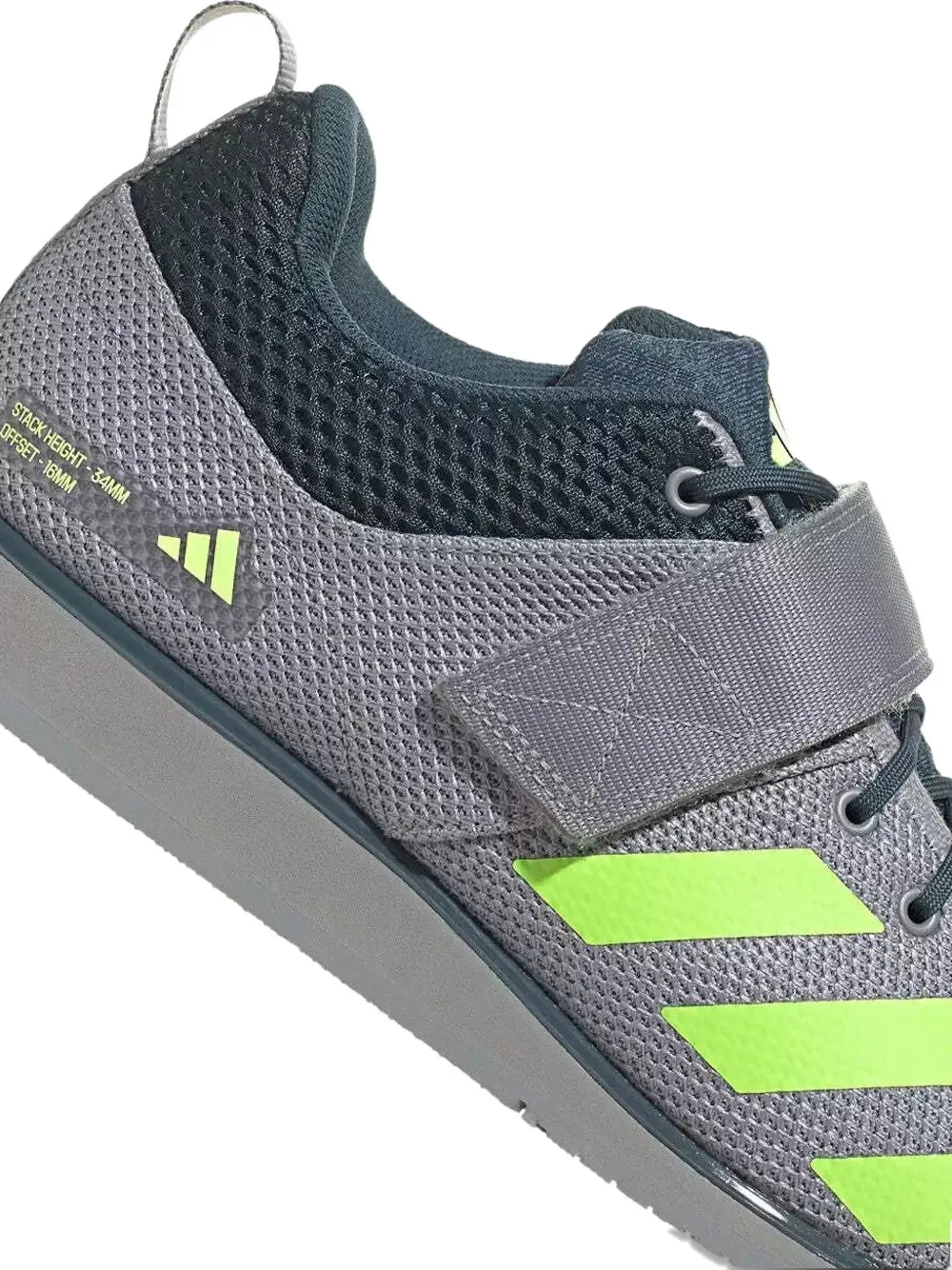 adidas Powerlift 5 "Grey Green" sneakers