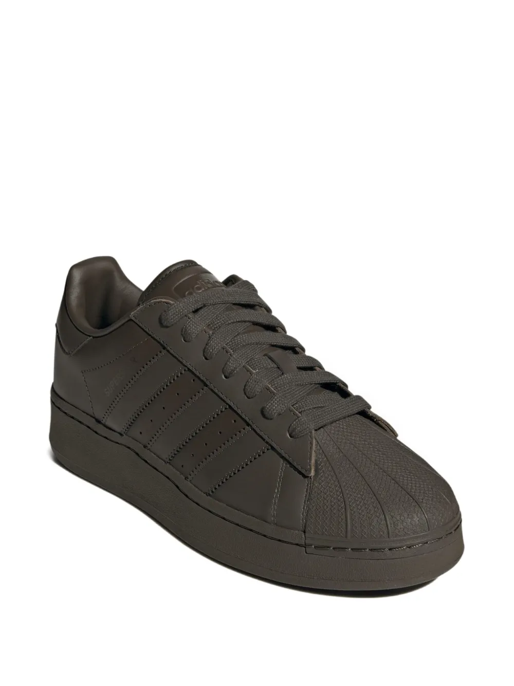 adidas Superstar XLG "Shadow Olive/Shadow Olive/Core Black" sneakers | Low-Tops | Image 2