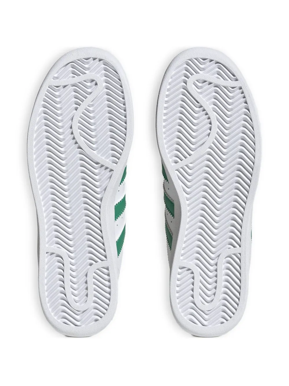 adidas Superstar XLG "Cloud White Semi Court Green Cloud White" sneakers