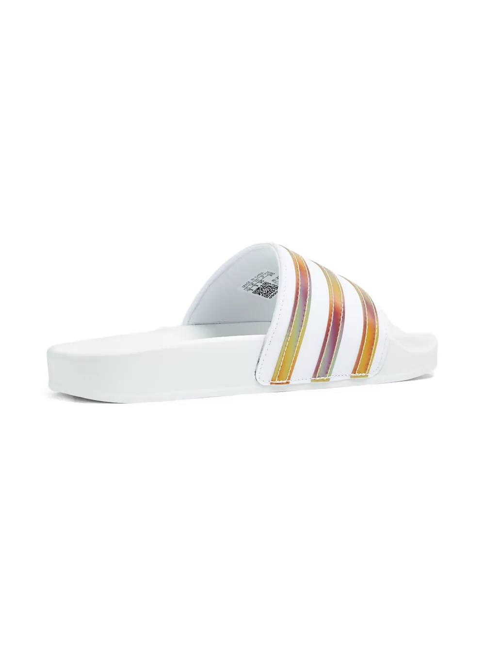 adidas Kids Adilette J slides White