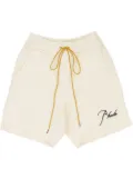 RHUDE script shorts - Neutrals