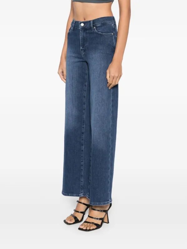 FRAME Le Slim Palazzo ジーンズ | ブルー | FARFETCH JP