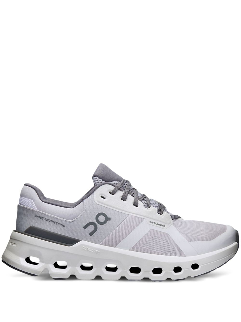 Shop On Running Cloudrunner 2 "frost/white" Sneakers In Grey