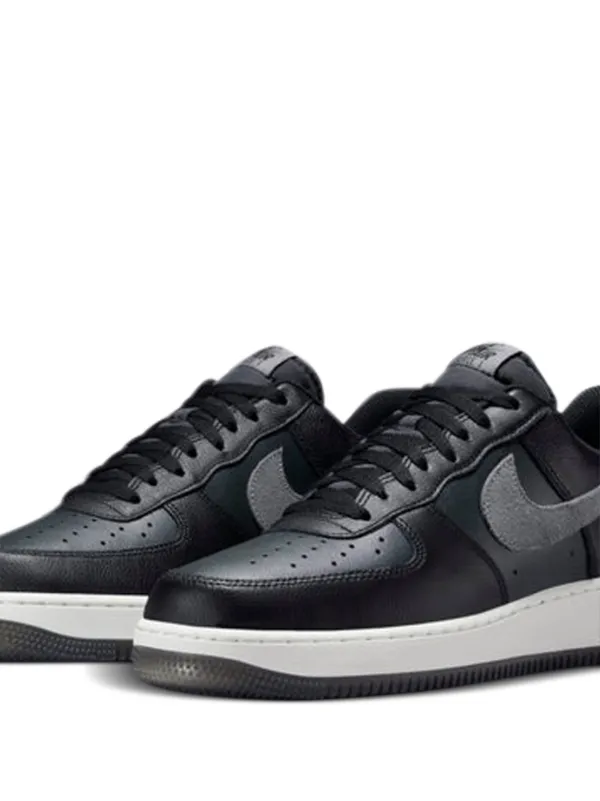 Nike Baskets Air Force 1 07 LV8 Black Smoke Grey Noir FARFETCH FR