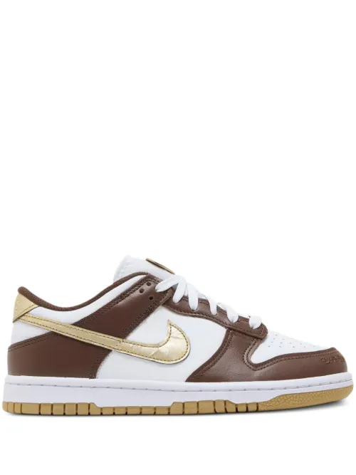 Baskets Dunk 'Cacao Wow Metallic Gold' - Nike - Modalova