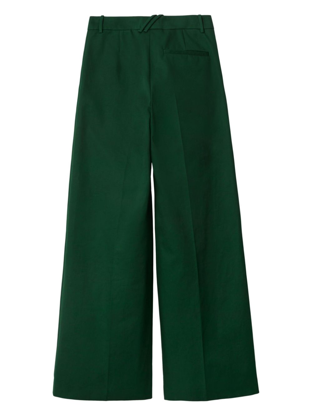 Burberry pleated cotton trousers Women