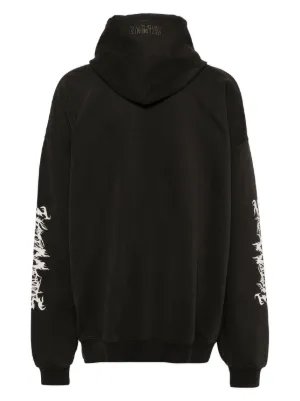 VETEMENTS フード付きパーカー ブラック 楽天市場】ヴェトモン VETEMENTS メンズ トップス パーカー ロゴ