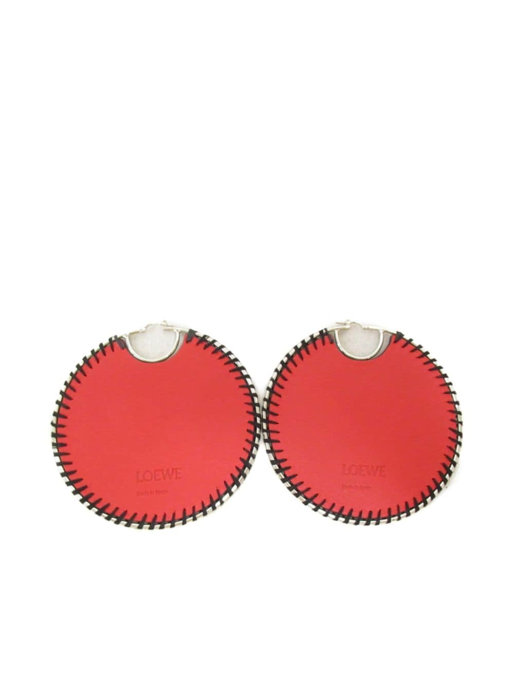 Loewe Pre-Owned 2000s Rose earrings - Rood