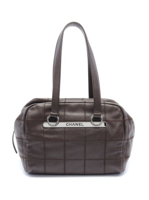 CHANEL 2004-2005 Choco Bar shoulder bag Women