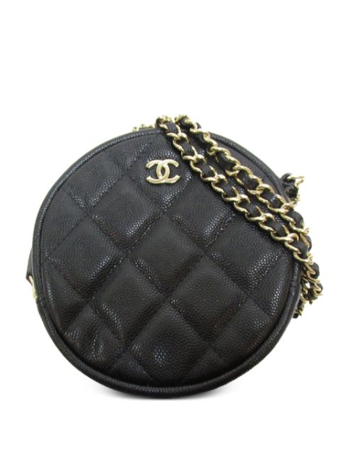 HOT SALE CHANEL 2018-2019 diamond-quilted shoulder bag Women