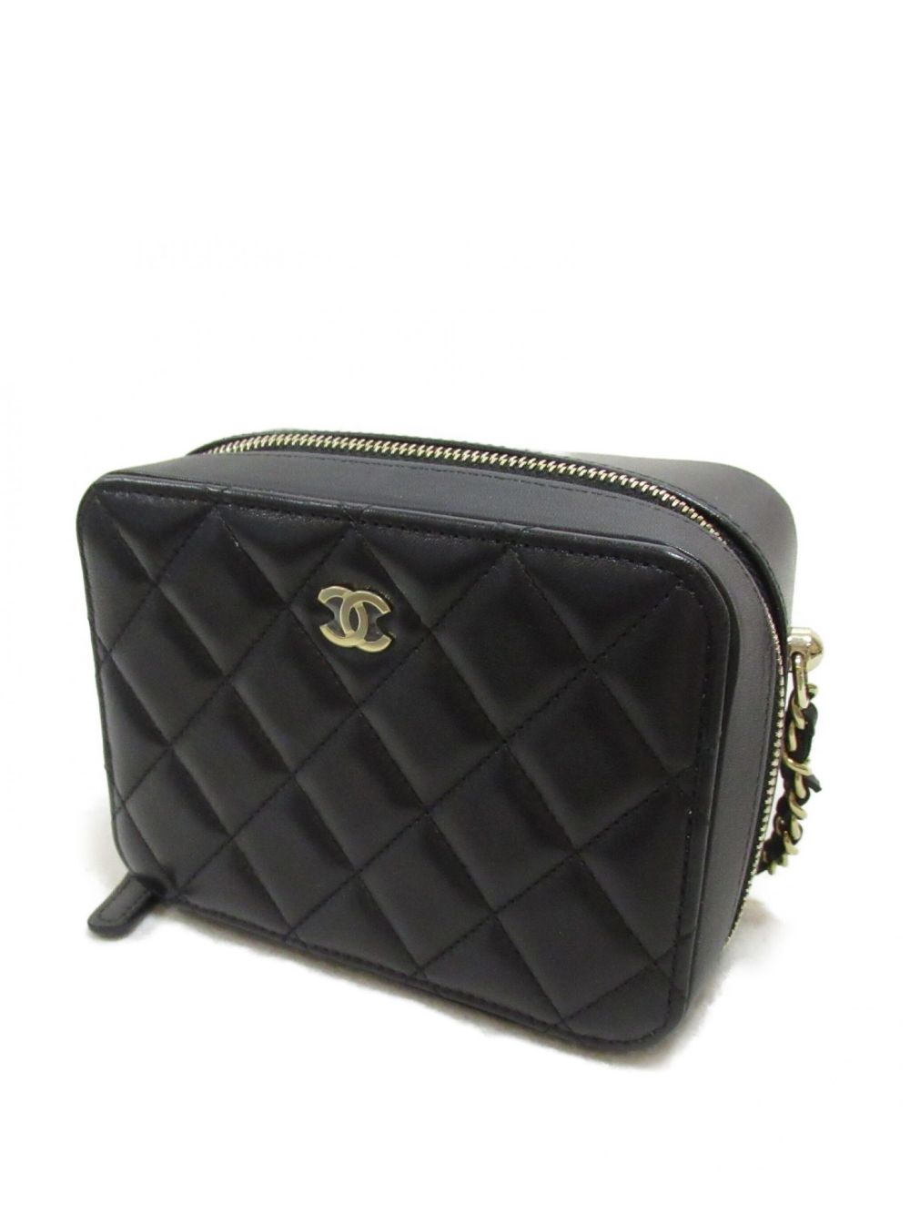 CHANEL 2021-2022 CC diamond-quilted mini bag Women