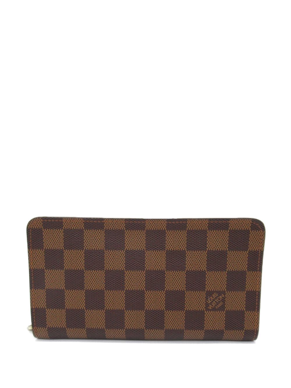 Louis Vuitton Pre-Owned 2006 Damier Ebène long wallet - Brown