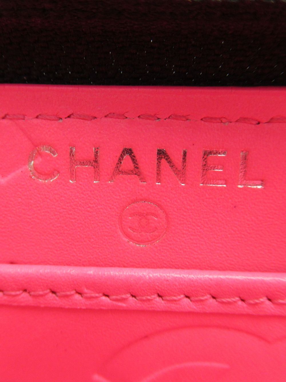 CHANEL 2011 Cambon line long wallet Women