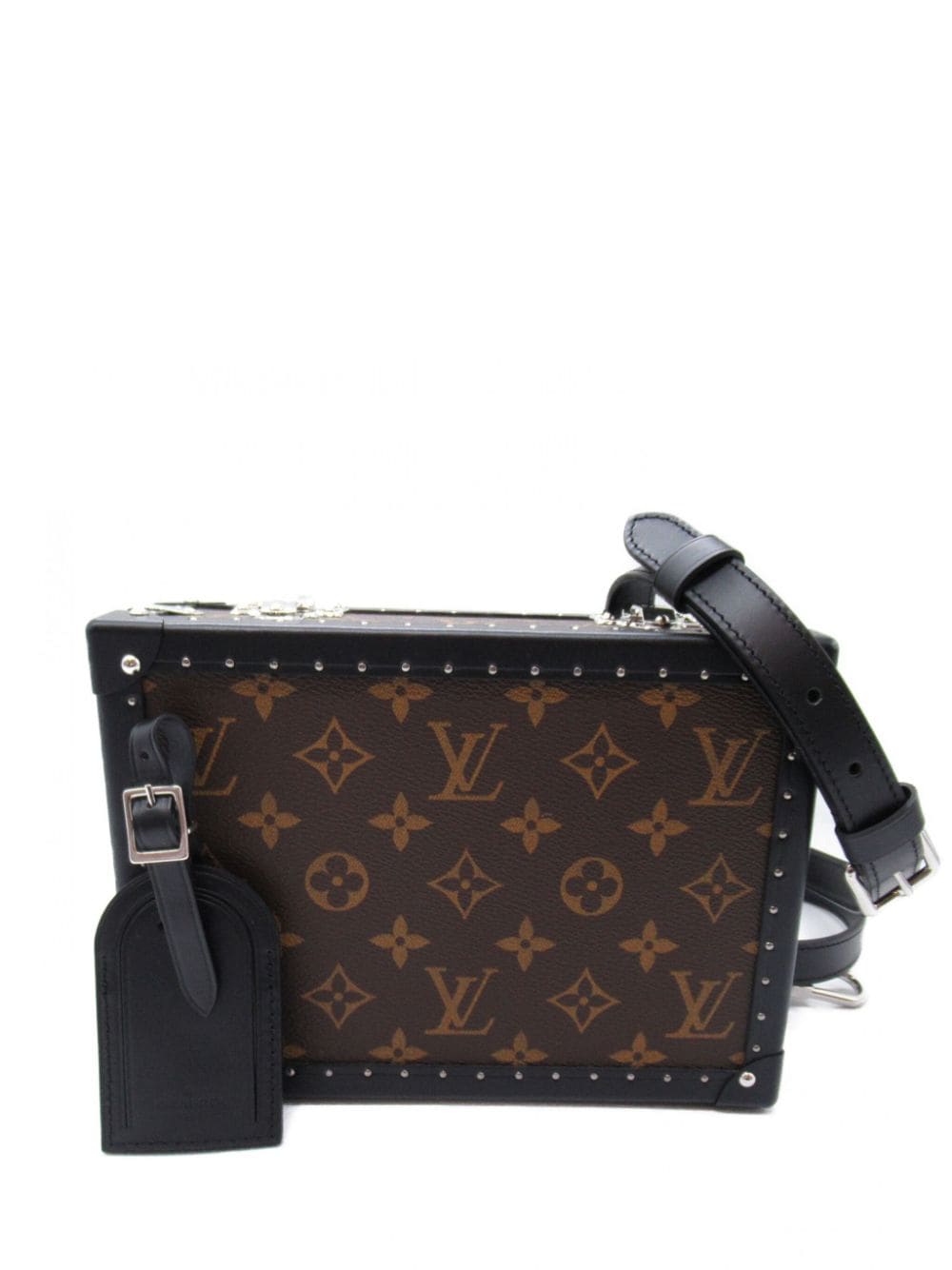 Louis Vuitton Pre Owned 2022 Box Clutch Bag Brown FARFETCH HK