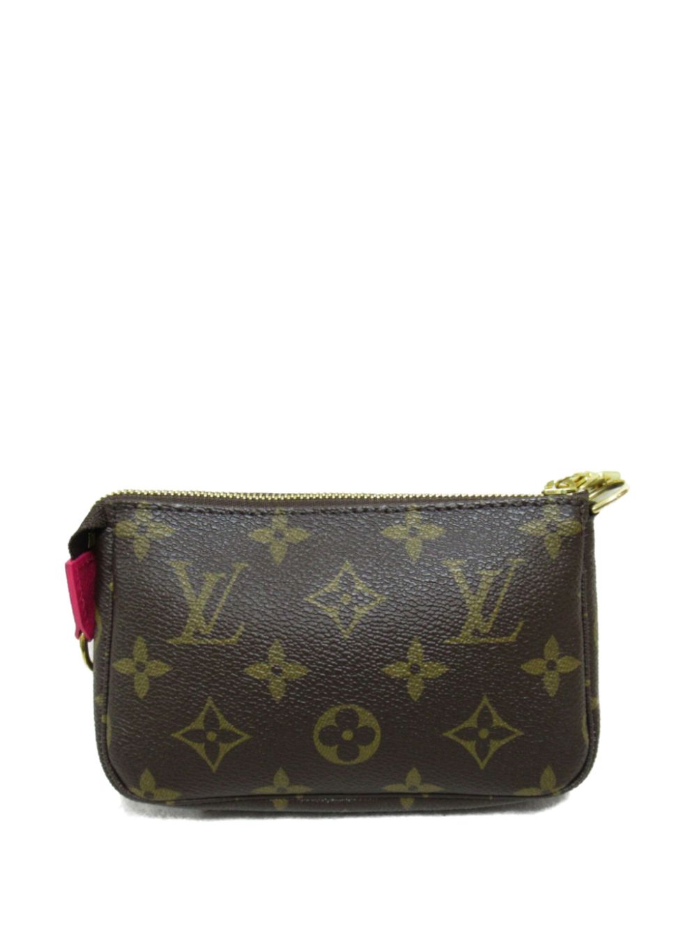 Louis Vuitton Pre-Owned 2018 mini Pochette Accessoires clutch bag - Bruin