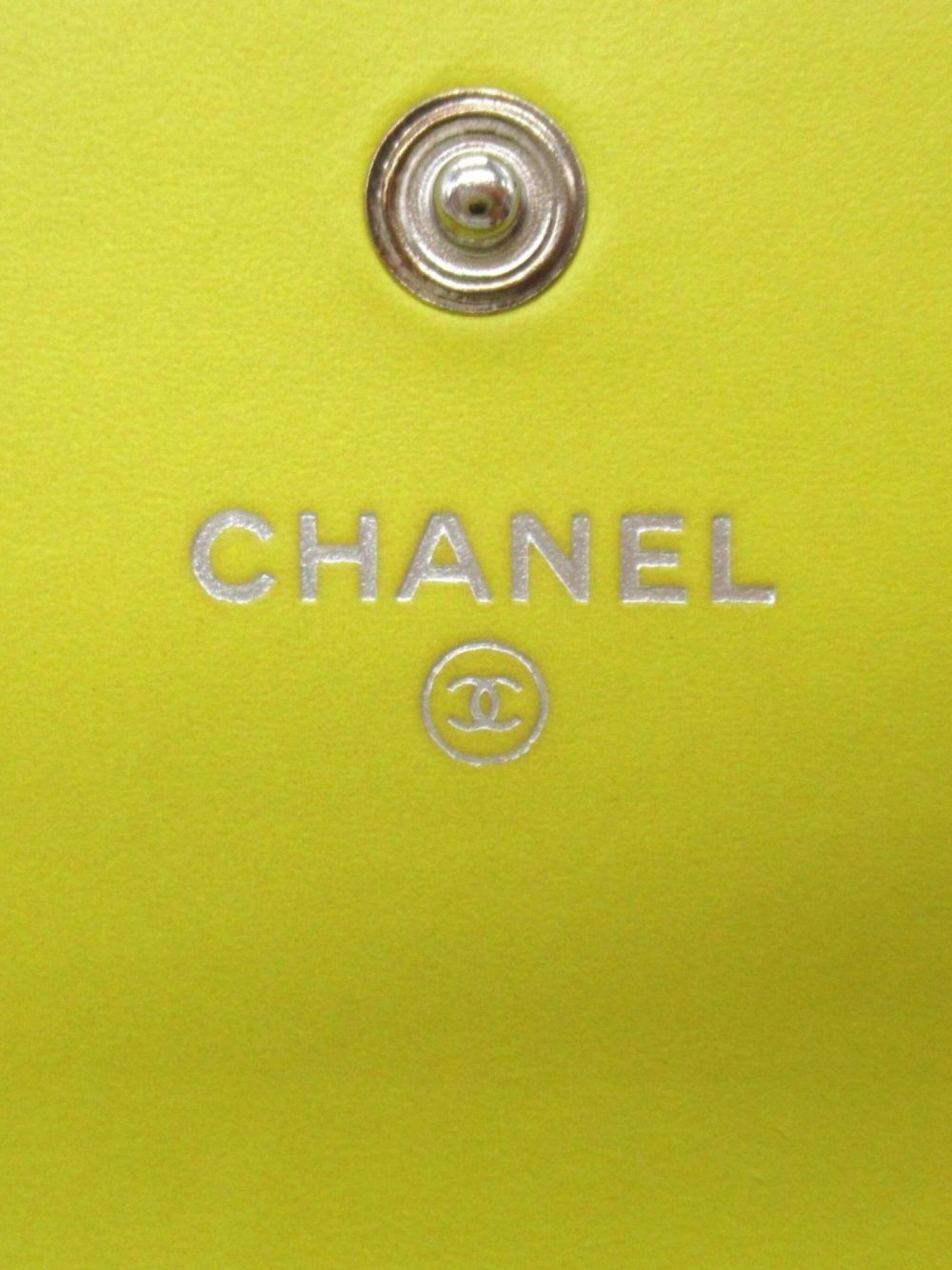 CHANEL 2016-2017 CC stitch flap wallet Women