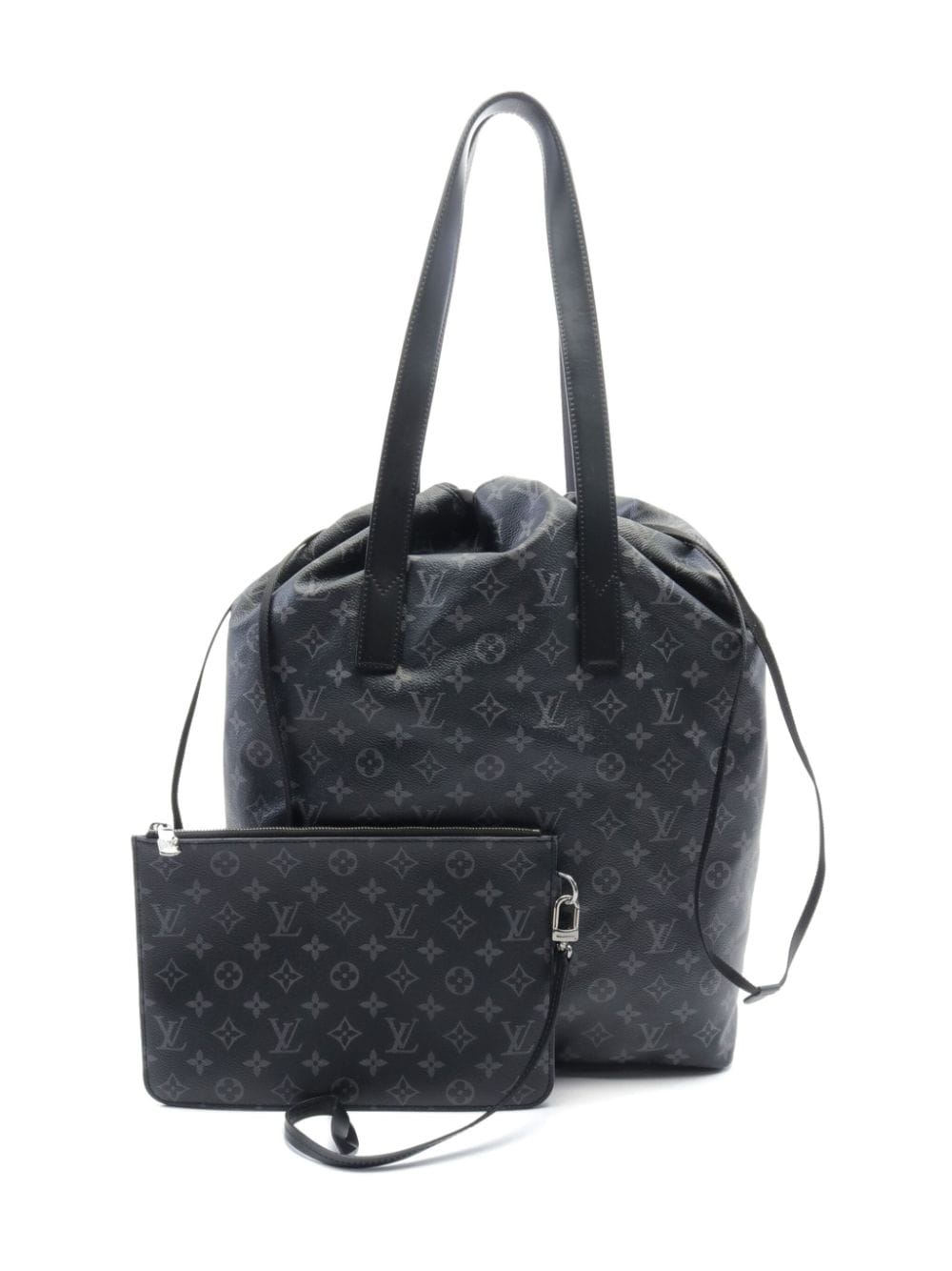 Pre-owned Louis Vuitton 2018 Cabas Light Tote Bag In Black