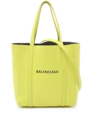 Balenciaga Pre Owned 2000s Everyday XXS Tote Bag Yellow FARFETCH UK