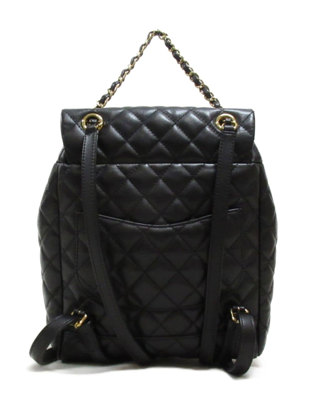 Cheap HOT SALE CHANEL 2018-2019 diamond-quilted leather backpack Women