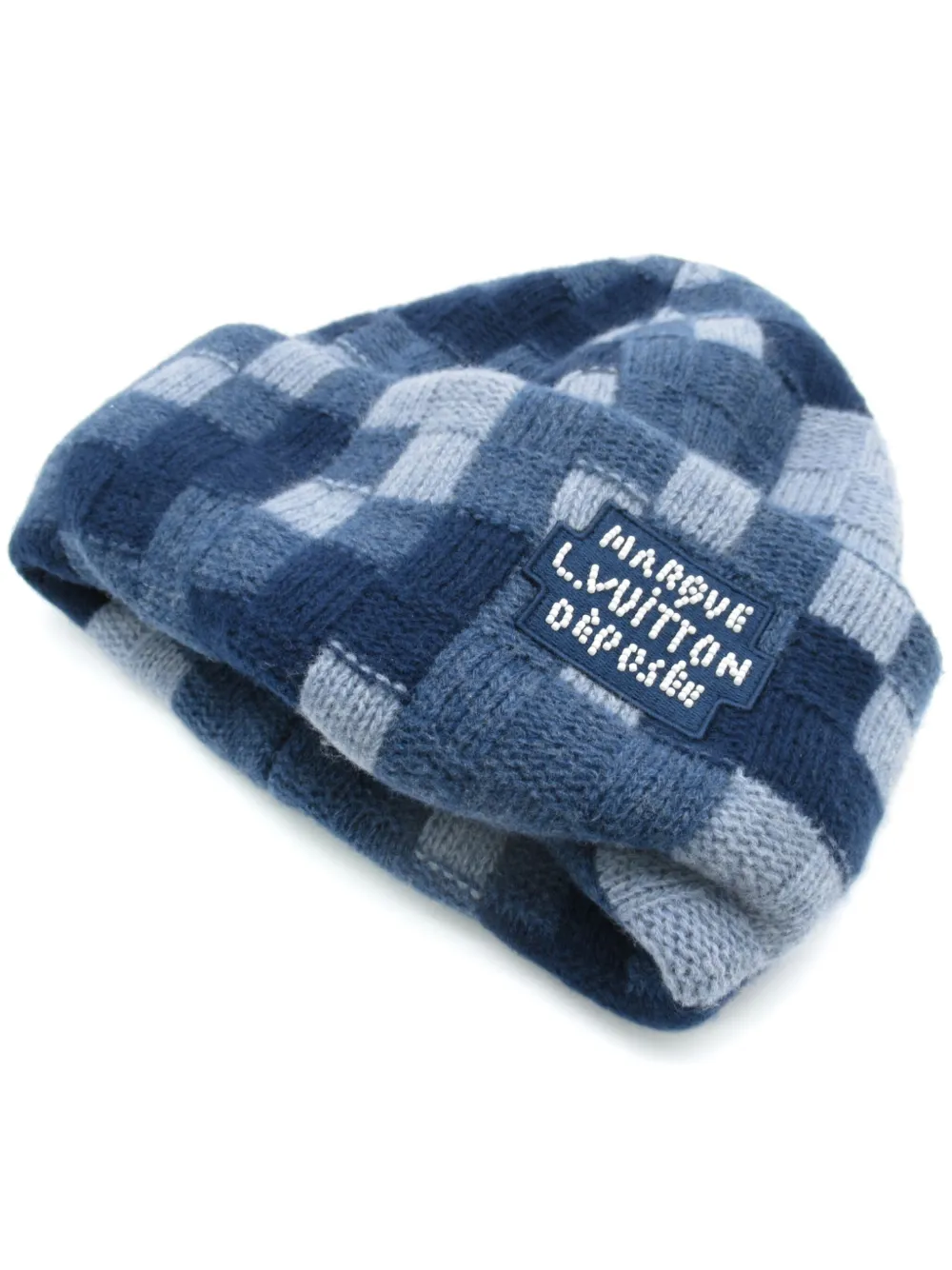 Louis Vuitton Pre-Owned 2023 Denim beanie - Blue