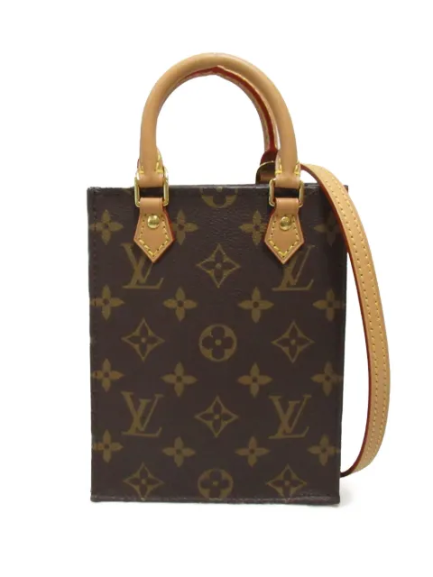 Louis Vuitton Pre-Owned 2020 Petit Sac Plat two-way handbag WOMEN