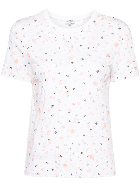 CHANEL 2000s short-sleeve T-shirt Women