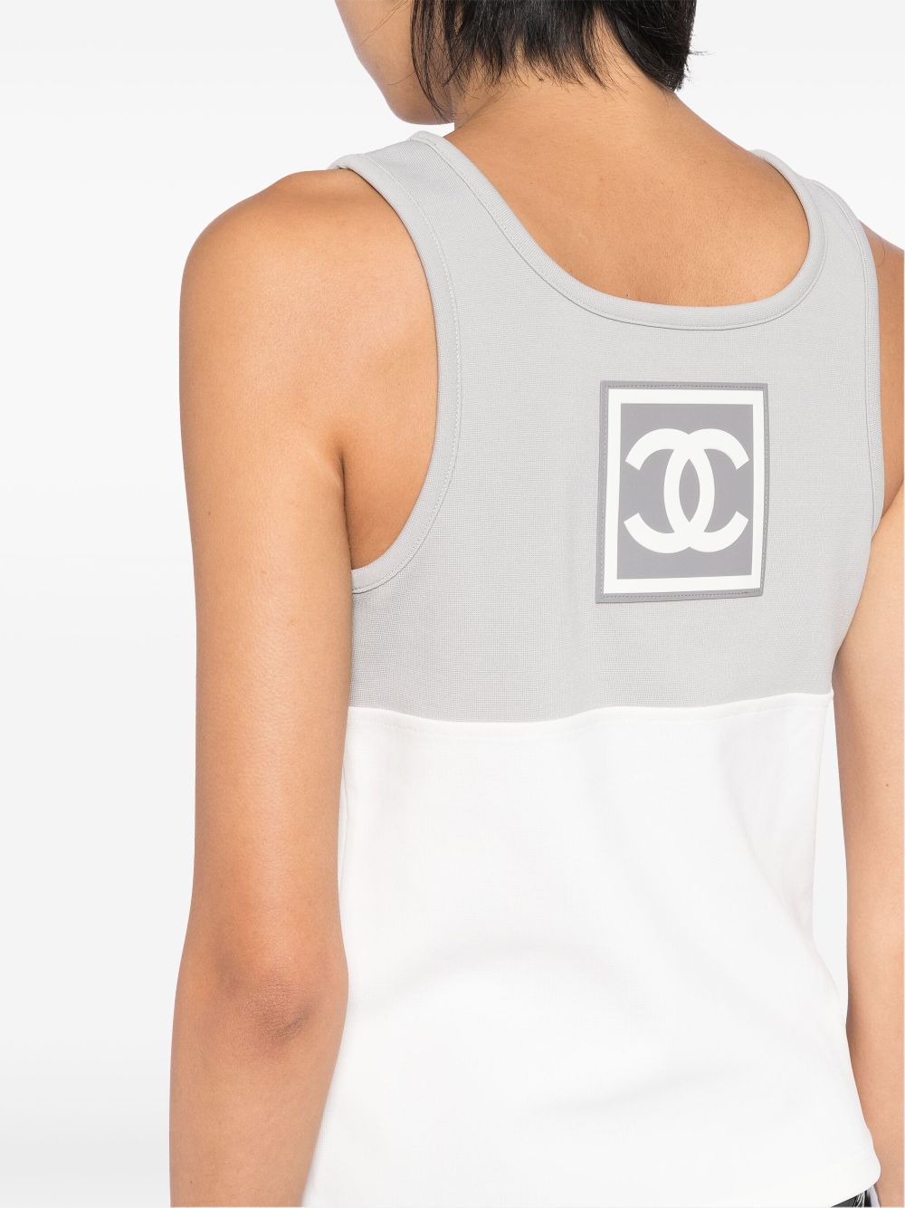 CHANEL 2001 Sport Line CC Mark top Women