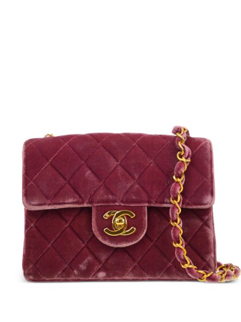 Cheap HOT SALE CHANEL 1995 mini square Classic Flap shoulder bag Women