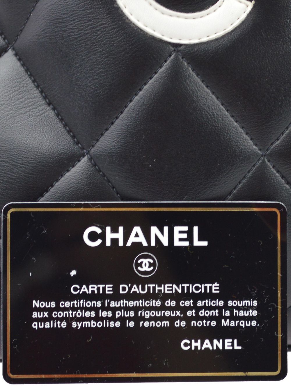 CHANEL 1995 logo patch travel bag Women