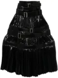 Junya Watanabe tiered belted skirt - Black