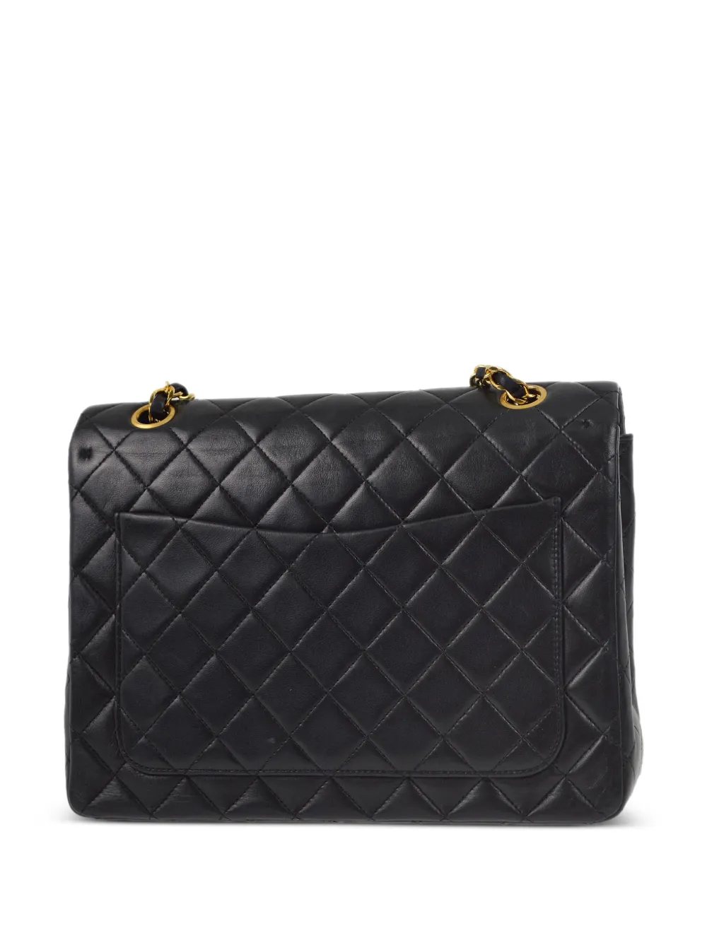 CHANEL Pre-Owned 1990 Double Flap schoudertas - Zwart