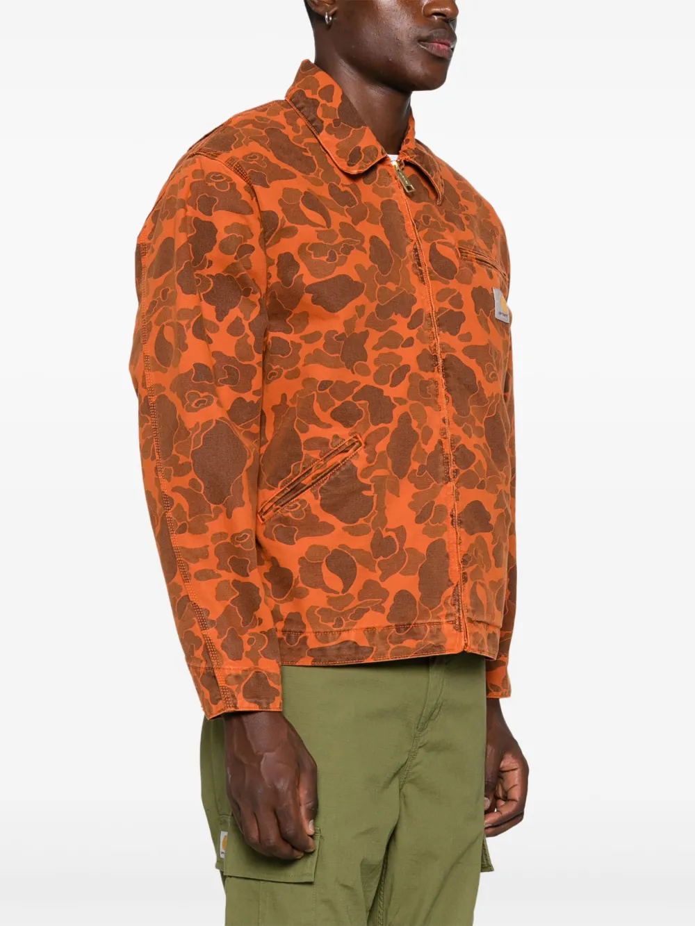 Carhartt WIP Duck Detroit jack Oranje