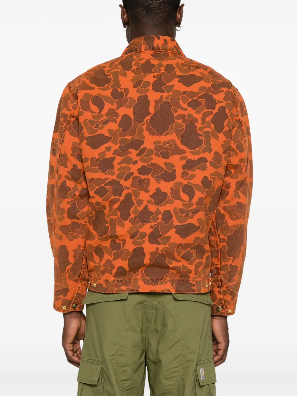Carhartt WIP Duck Detroit jack Oranje