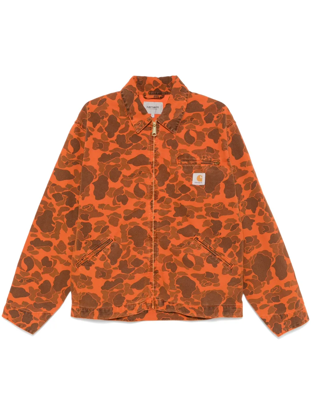 Carhartt WIP Duck Detroit jacket Oranje