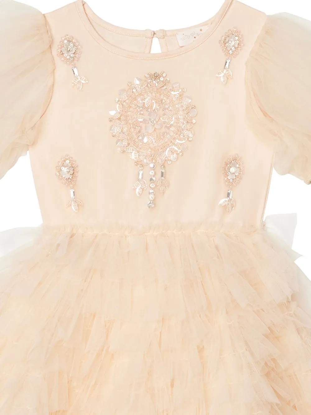 Tutu Du Monde Trinket jurk met tutu Beige