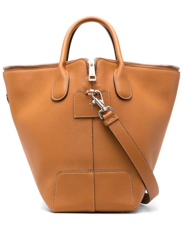 Tod's Medium Swing Tote Bag in Orange
