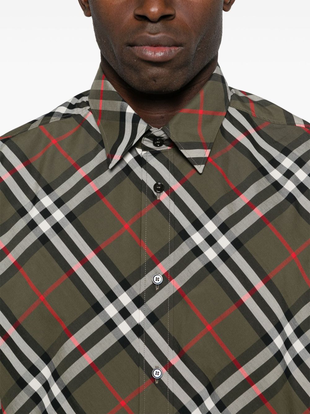 Burberry check-pattern shirt Men