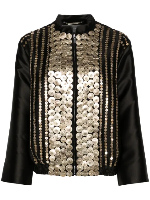 Alberta Ferretti appliqué-detail jacket