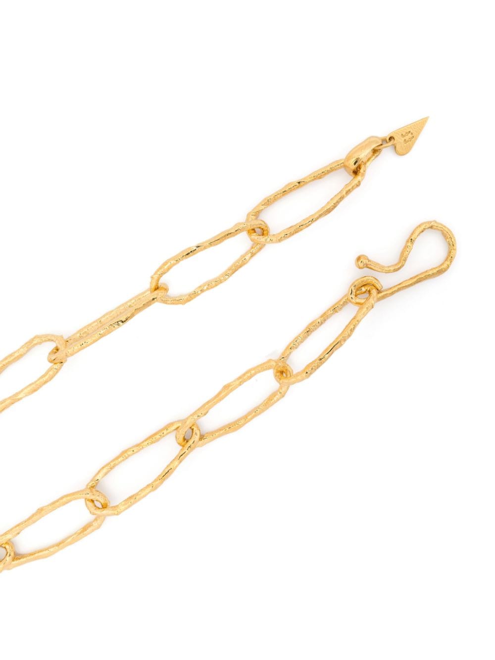 Shop Forte Forte Chain-link Neacklace In Gold