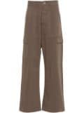 Rick Owens DRKSHDW organic cotton cargo pants - Brown