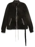 Rick Owens DRKSHDW zipped jacket - Grey